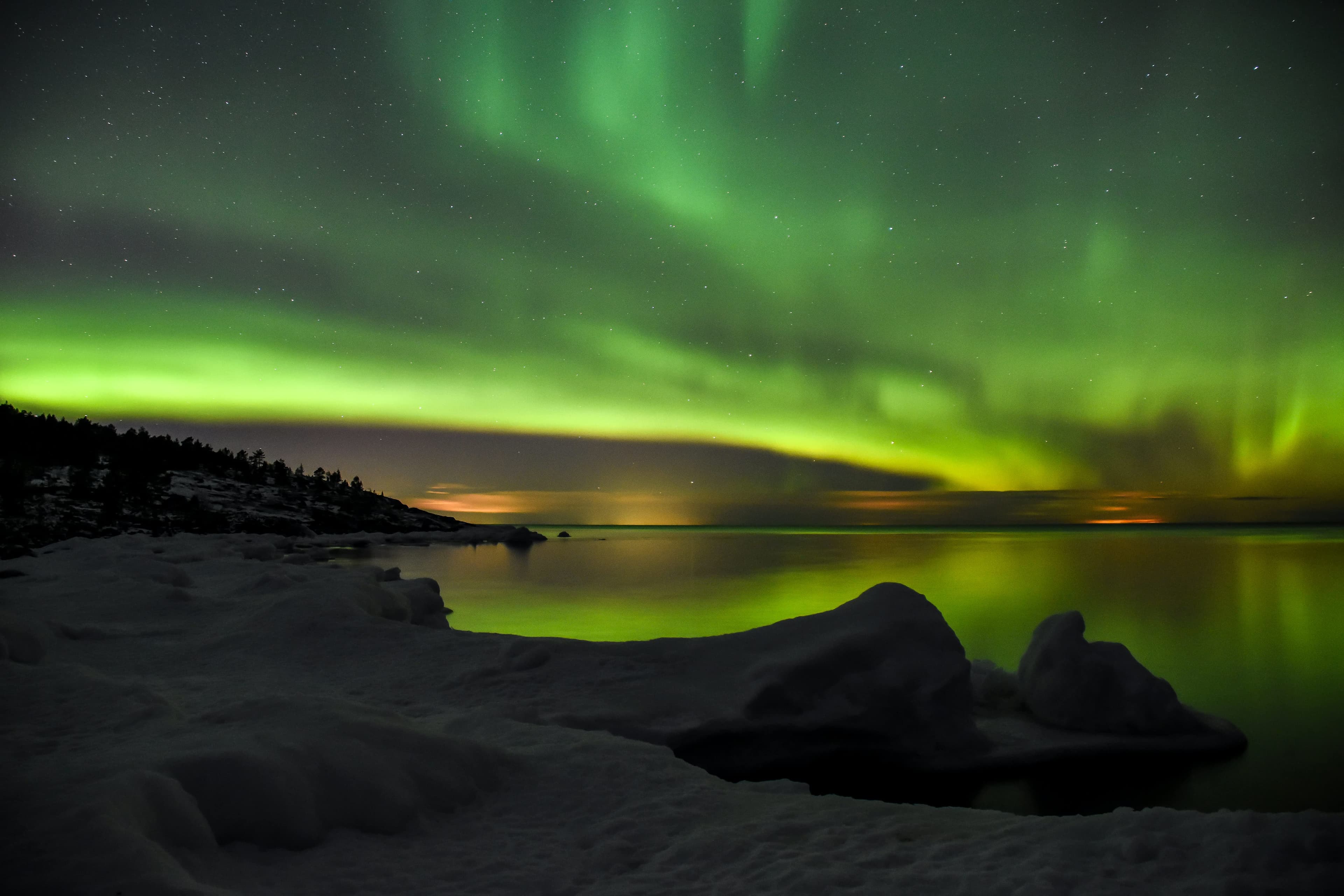 Aurora background